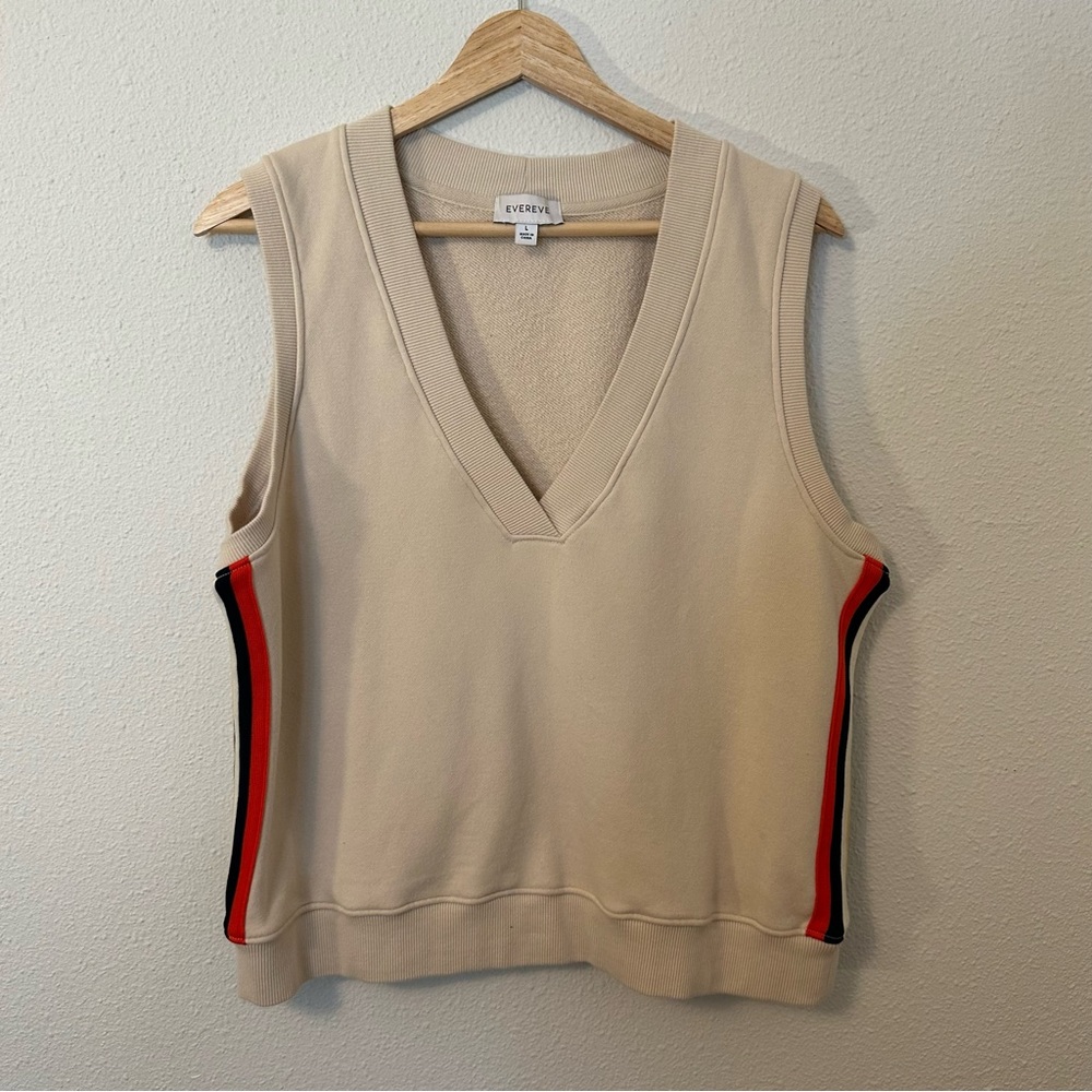Sweatshirt Style Vest